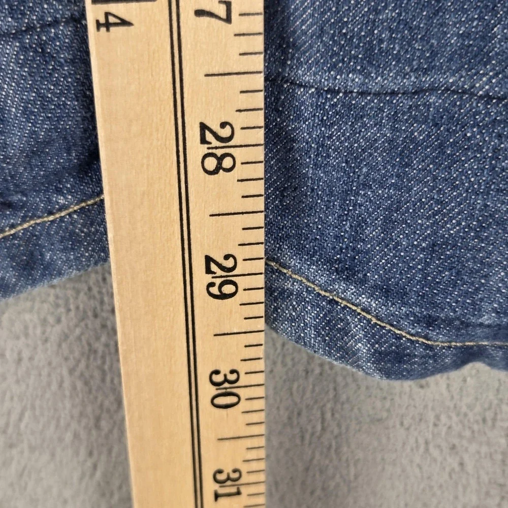 VTG Levis Engineered Jeans Mens Blue Twisted Button Fly Medium Wash Fits 31x30